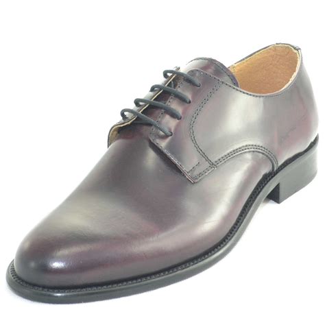 scarpe eleganti suola cuoio uomo collo alto